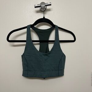 Outdoor Voices Green Doing Things Sports Bra